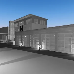 3D Rendering vom Businesspark Dobl