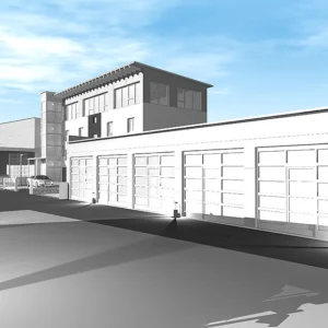 3D Rendering vom Businesspark Dobl